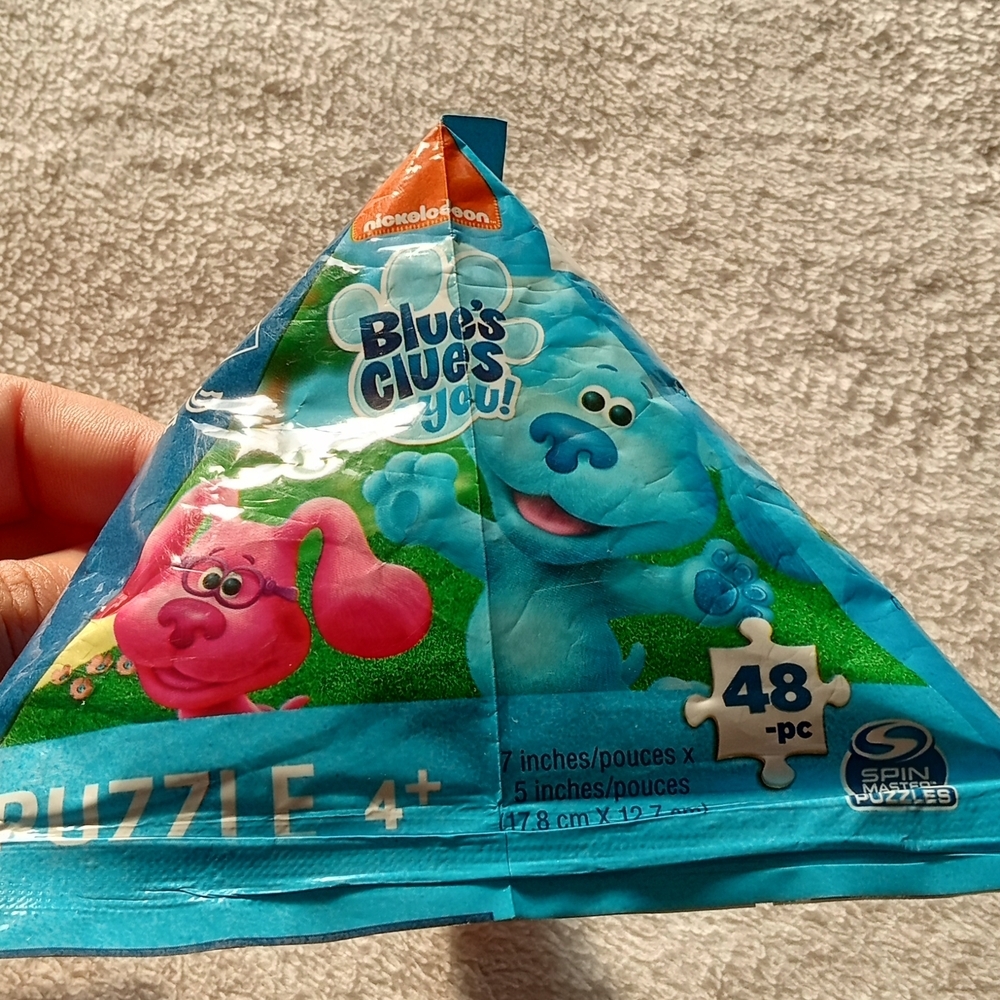 Nickelodeon Blue's Clues & You! Green and Pink Puzzle